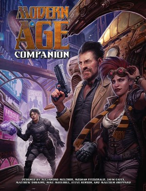 GRR6304 Modern Age RPG: Companion published by Green Ronin Publishing