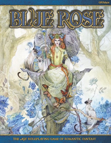 GRR6501 Blue Rose RPG: The AGE Roleplaying Game Of Romantic Fantasy published by Green Ronin Publishing