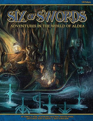 GRR6503 Blue Rose RPG: Six Of Swords published by Green Ronin Publishing