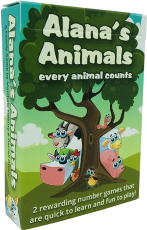 2!GSAANI01 Alana's Animals Card Game published by Genius Games