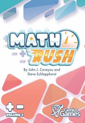 GSMATH01 Math Rush Card Game: Addition And Subtraction published by Genius Games