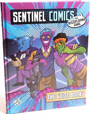 2!GTGSRPGGUIS Sentinel Comics RPG: Guise Book published by Greater Than Games