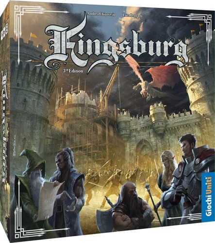 GU772 Kingsburg Board Game: 3rd Edition published by Giochi Uniti