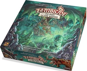 GUGGUF035 Zombicide Board Game: Green Horde No Rest For The Wicked Expansion published by Guillotine Games