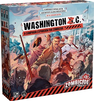 GUGZCD002 Zombicide Board Game: 2nd Edition Washington Z C Expansion published by Guillotine Games