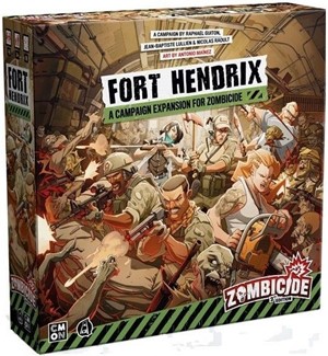 GUGZCD003 Zombicide Board Game: 2nd Edition Fort Hendrix Expansion published by Guillotine Games