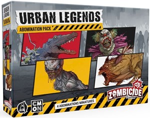 GUGZCD004 Zombicide Board Game: 2nd Edition Urban Legends Abomination Pack published by Guillotine Games