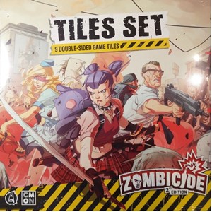 GUGZCD007 Zombicide Board Game: 2nd Edition Tile Set published by Guillotine Games