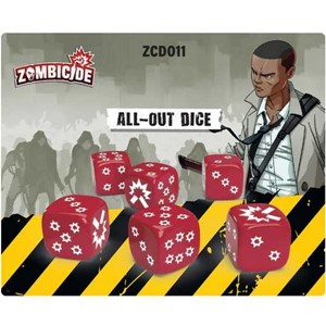 GUGZCD011 Zombicide Board Game: 2nd Edition All-Out Dice Pack published by Guillotine Games