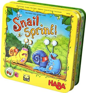 HAB304558 Snail Sprint Board Game published by HABA