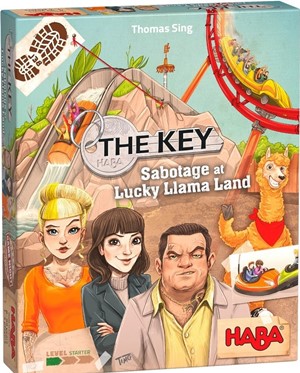 HAB305940 The Key Card Game: Sabotage At Lucky Llama Land published by HABA