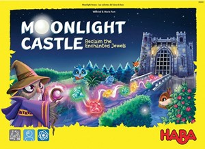 2!HAB306483 Moonlight Castle Board Game published by HABA