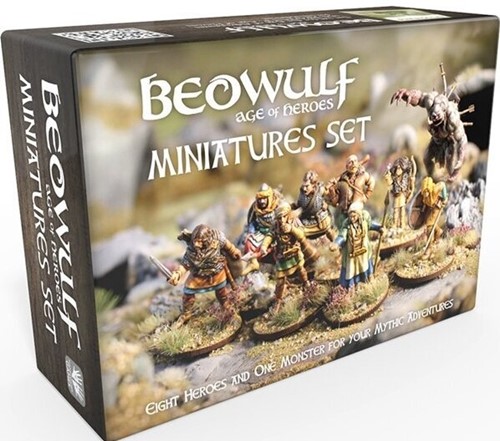 HANHNW2002 Dungeons And Dragons RPG: Beowulf Age Of Heroes Miniatures Set published by Handiwork Games