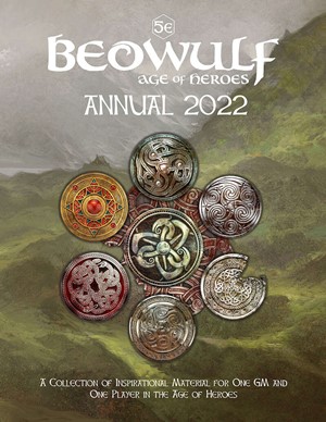 3!HANHNW2025 Dungeons And Dragons RPG: Beowulf Age Of Heroes Annual 2022 published by Handiwork Games
