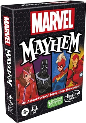 HASF4131 Marvel Mayhem Card Game published by Hasbro UK