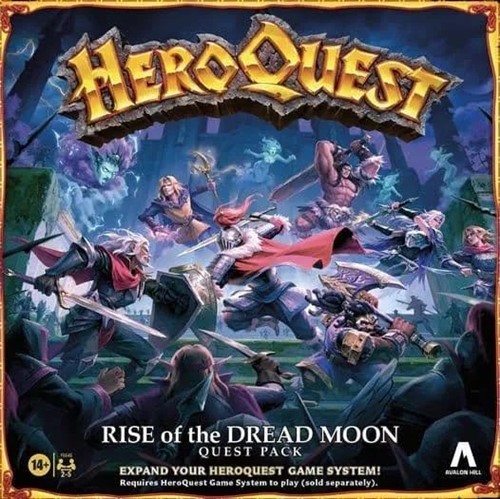 HeroQuest Board Game: Rise Of The Dread Moon Expansion
