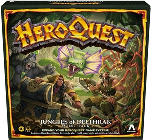 2!HASF9907UU00 HeroQuest Board Game: Jungles Of Delthrak Pack published by Avalon Hill