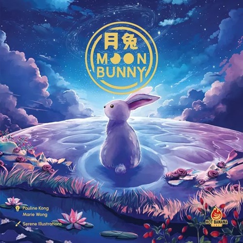 HBQ2101HBN Moon Bunny Card Game published by Hot Banana Games