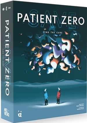 2!HEL953262 Save Patient Zero Board Game published by Helvetiq
