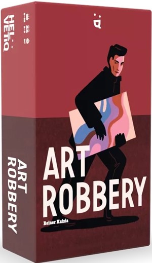 2!HEL953272 Art Robbery Card Game published by Helvetiq