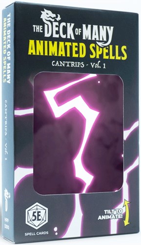 HITD010 Animated Spells Deck: Animated Cantrips published by Hit Point Press