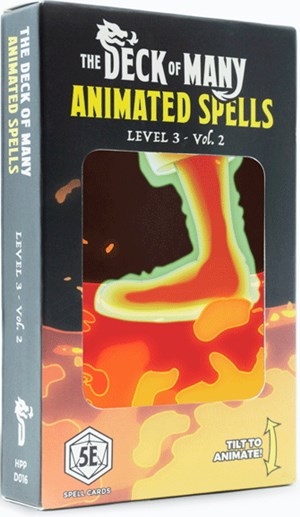 HITD016 Animated Spells Deck: Level 3 Volume 2 published by Hit Point Press