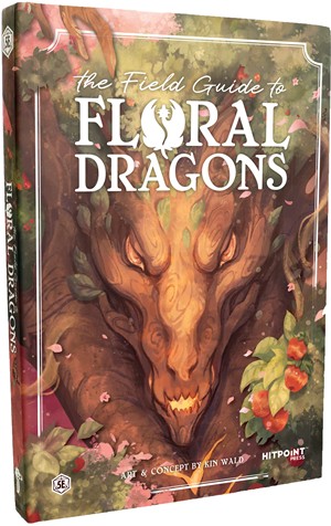 3!HITFLD001 The Field Guide To Floral Dragons RPG Hardcover Book published by Hit Point Press
