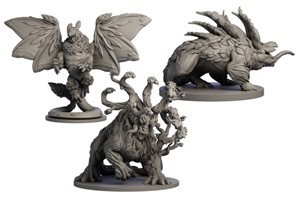 3!HITFLD022 The Field Guide To Floral Dragons RPG: Dragon Botanist's Miniatures Set published by Hit Point Press