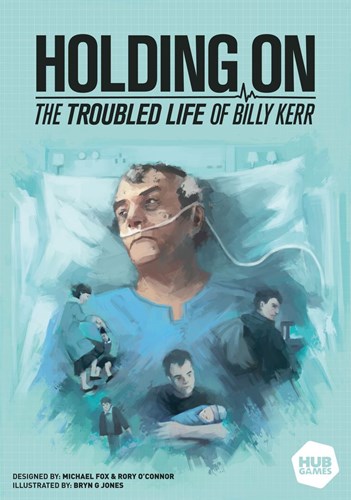 HLO01HG Holding On Board Game: The Troubled Life Of Billy Kerr published by Hub Games