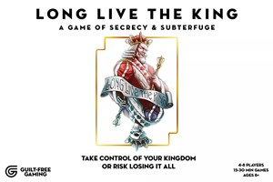 HPSLLTKGFG Long Live The King Card Game: A Game Of Secrecy And Subterfuge published by Randy O'Connor