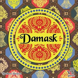 2!HPSRAL03000 Damask Board Game published by Radical 8 Games Ltd