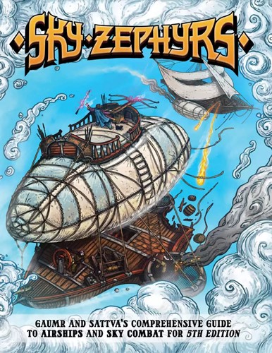 HTDSZ001 Dungeons and Dragons RPG: Sky Zephyrs Setting published by Homie And The Dude