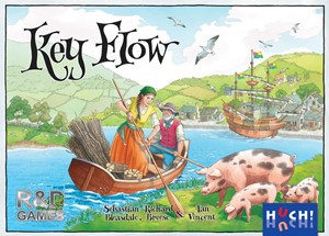 HUCKFLOW Key Flow Board Game published by Huch and Friends