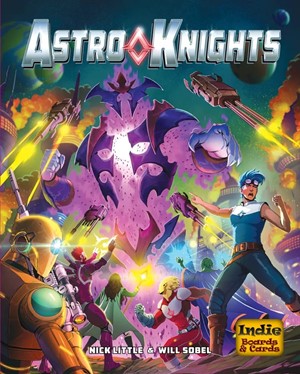 2!IBCAK1 Astro Knights Card Game published by Indie Boards and Cards