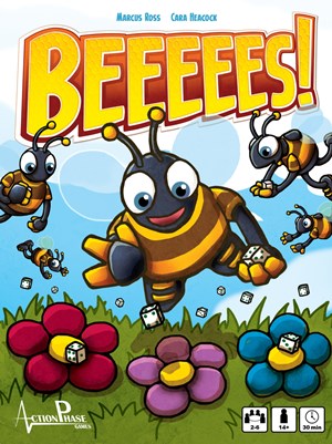 IBCBEE1 Beeeees (Bees) Dice Game published by Indie Boards and Cards