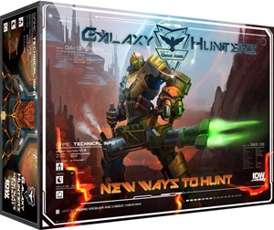 IDW01997 Galaxy Hunters Card Game: New Ways To Hunt Expansion published by IDW Games
