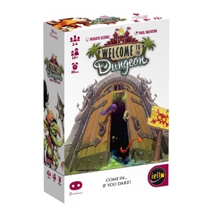 IEL51234 Welcome To The Dungeon Card Game published by Iello