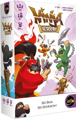 IEL51609 Ninja Academy Card Game published by Iello