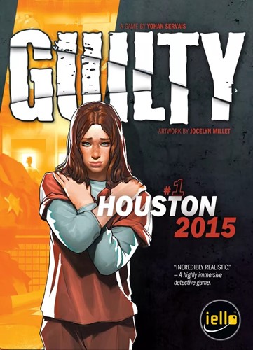 IEL70007 Guilty Card Game: Houston 2015 published by Iello