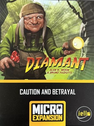 IEL70118 Diamant Card Game: Caution And Betrayal Expansion published by Iello