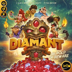 2!IEL70250 Diamant Board Game (2024 Edition) published by Iello