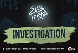 INSST02 Sub Terra Board Game: Investigation Expansion published by Inside The Box