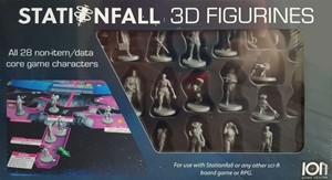 ION041 Stationfall Board Game: 3D Mini Character Figurines published by Ion Game Design
