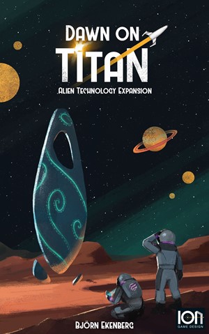 2!ION051 Dawn On Titan Board Game: Alien Technology Expansion published by Ion Game Design