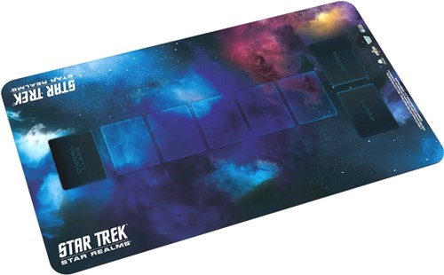 JASBGSTSR01PM1 Star Realms Card Game: Star Trek Playmat published by UniVersus