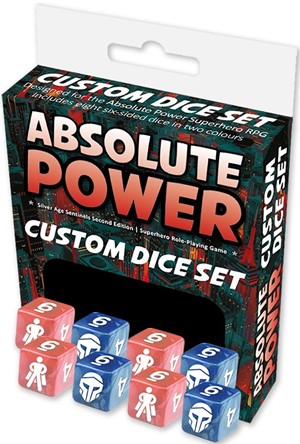 2!JPG836 Absolute Power RPG: Dice Set published by Dyskami Publishing