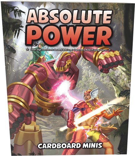 JPG838 Absolute Power RPG: Cardboard Minis published by Dyskami Publishing