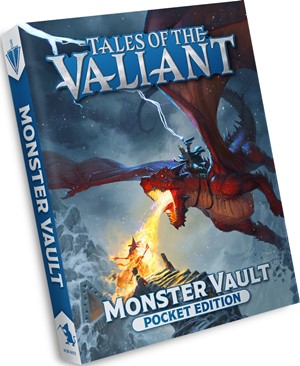 KOB6012 Tales Of The Valiant RPG: Monster Vault Pocket Edition published by Kobold Press