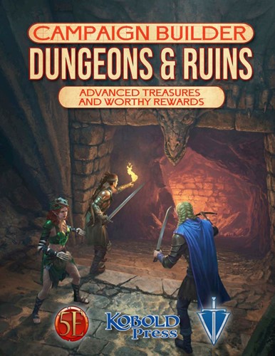 KOB6043 Dungeons and Ruins: Campaign Builder published by Kobold Press