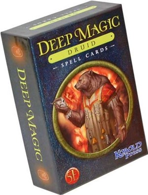KOB9184 Dungeons And Dragons RPG: Deep Magic Spell Cards: Druid published by Kobold Press